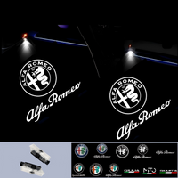 Für Alfa Romeo Giulia Stelvio 2017-2023 Giulietta 2011-2019 Zubehör 2x Led Auto Tür Logo Projektor Laser licht Willkommen Licht