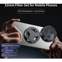 Magnetic Circular Universal Polarizer Camera Lens Clip 52MM CPL Filter Kit Professional Phone Camera Lens for Magsafe IPhone 16