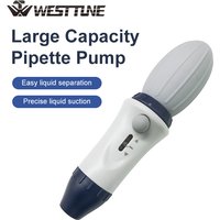 WESTTUNE Lab Serological Pipette Controller Manual Levo Pipette Pump Laboratory Liquid Sampler Lab Equipment Supplies 0.1-100ml