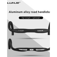 AliExpress LUNJE Ultralight Road Bike Handlebar Bicycle Handle Racing Drop Bar Bicycle Reduce Resistance Bent Handlebar Bike Parts