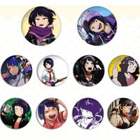 Anime K-kyoka Jirou-S Kawaii Badges Button Creative Funny Quotes Badge Clothes Backpack Jewelry Gift For Kids Friends