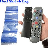 50/100pcs Transparent Shrink Film Bag Dust Cover For TV Air Conditioner Remote Control Shrink Plastic Waterproof Protective Cove