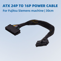 2025 NEW ATX 24Pin To 16Pin Adapter Power Cable 30cm 24 To 16 Suitable for Fujitsu Siemens Machine