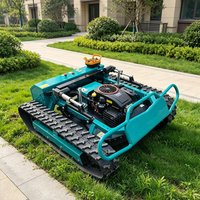 5-in-1 Versatile Machine Lawn Mower for Grass Cutting Cordless Electric with Remote Control Ideal for Robot, RC and Home Use