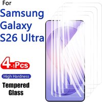 1-4PCS HD Screen Protector for Samsung Galaxy S26 Ultra S 26 Tempered Glass High Aluminum Anti Scratch Case Friendly Fingerprint