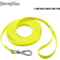Benepaw Durable Long Dog Leash Lead Waterproof Outdoor Pet Training Rope Outdoor 1.5m/3m/4.9m/9.2m/15m Beach Yard Play Camping