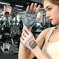 1Pair Cycling Gloves Fitness Gloves Sports Weight Lifting Exercise Slip-Resistant Gloves for Women Men Yoga Cycling Glove