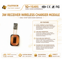 DIY 3W Qi Standard Wireless Charging Coil Receiver Module Circuit Board DIY Coil For Phone For Battery 5V Fast Quick Charger