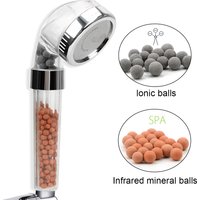 Handheld Anion Filter High Pressure Home Improvement Bathroom Products Energy Saving Shower Head