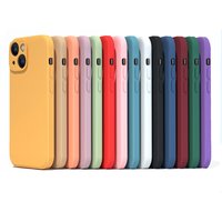 Soft TPU Soft Case For IPhone 11 12 13 14 15 16 Pro Max 13 mini 14 Plus Contracted Pure Color Simple Back Cover