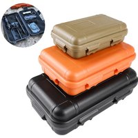 Large Outdoor Survival Tool Storage Box, Shockproof & Pressure Resistant, Waterproof & Drop Proof, Sealed Wild Survival Containe
