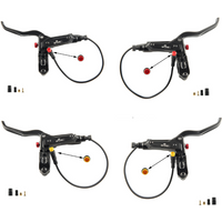 NFOX GT267 Mountain Bike Hydraulic Brake Power Off Brake Handle 2/3 Pin E-Bike Oil Brake Lever Bafang Hall E Bike Accessories