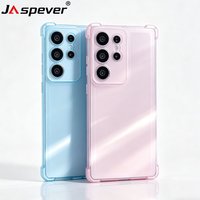 Transparent Candy Color Liquid Silicone Soft Case For Samsung Galaxy S26 S25 Edge S25 S24 S23 FE S22 Ultra Shockproof Matte Slim