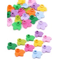 Marumine Pumpkin Leaf 100PCS Building Blocks Parts MOC Bricks City View Tree Plant Compatible with 32607 Assembles Particles