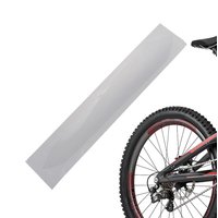 AliExpress Bicycle rear lower fork protective sticker Chainstay Protector  Clear Adhesive Chainstay Frame Guard Film Cover Bike Accessories