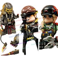 New MOC Minifigures, Anime & Movie Characters with Gun Accessories, Building Block Ornaments & Holiday Gifts