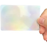 NFC Laser Card Business Cards 13.56Mhz NFC213 144Bytes Blank Colorful PVC NFC Tap Card Smart Digital Social Media Card