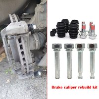 Brake Caliper Cylinder Slider Guide Pin For CHEVROLET Citroen Hyundai KIA OPEL For Disc Housing Bolts Rubber Bushing Boot Seal