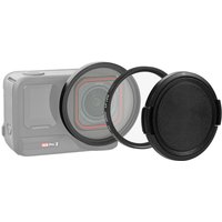 PULUZ 52mm UV Lens Filter Adapter Ring with Lens Cover For Insta360 Ace Pro 2 Lens Adapter