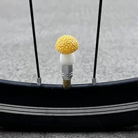 Mushroom Bike Valve Caps Presta Schrader Adorable Tire Decor Creative Conversion Head Inflation Hole Protector Cycling Accessory