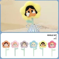 POP MART CRYBABY Sad Club Series Plush Flower Blind Box - 100% Original Mystery Toy 1PC/6PCS