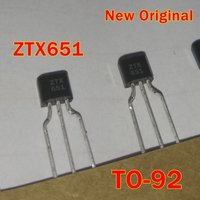 1Pcs to 100Pcs Ztx651 To-92 New Original Npn Silicon Planar Medium Power Transistors