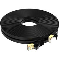 10 Gigabit Ethernet Cable Cat7 Lan 3m 5m 10m 20m 30m RJ 45 Flat Round Network Wire STP Twisted Pair Patch Cord High Speed