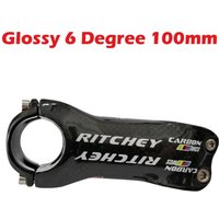 AliExpress WCS Full Carbon 3k Glossy Fiber Bike Stem MTB Road Bike Stand 6°/17° Stem Road MTB Bicycle Stem 70-120mm