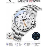 2026 PAGANI Design New Men's Automatic Mechanical Watches GMT Watch 42mm Sapphire Stainless Steel Waterproof Watch Reloj Hombre image 4