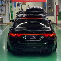 For Jaguar XFL Through-Type LED Tail Light 2015-2025 Dynamic Sequential Brake Turn Signal Rear Lamp Assembly Car Accessories