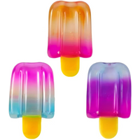 Soft Candy Texture Popsicle Shaped Happy Squeeze Toy Joyful Relief ADHD Sensory Softness Beautiful Colorful Office School Relax