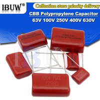 10PCS 63V 100V 250V 400V 630V CBB Polypropylene film capacitor 100PF 220PF 470PF 10NF 1UF 22NF 100NF 220NF 330NF 470NF 680NF
