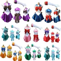 Anime Sailor Uniform Cosplay Costumes Anime Figure Dress Vestido Halloween Costumes for Women Suit Wig Loli Clothing Party