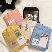 11/13/14inch Tablet Handbag Lightweight Soft Laptop Sleeve Pouch Macaron Color Laptop Bag Organizer for Ipad Pro Student