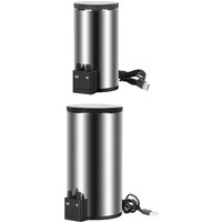 Silent Aquarium External Filter Compact Stainless Steel Canister for Efficient Water Filtration in Home Aquariums