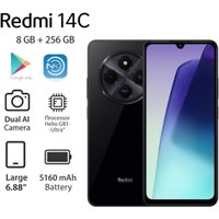2026 new REDMI 14C Smartphone: Features a 5160mAh high-capacity battery, a 120Hz display, and a 50MP + 13MP dual-camera setup