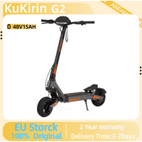Skuter elektryczny składany KuKirin G2, bateria 48V 15AH, 10-calowe opony bezdętkowe terenowe, e-skuter dla dorosłych do dojazdów miejskich.