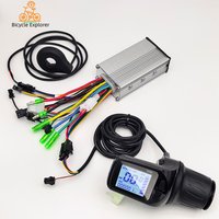 AliExpress NONE S886 LCD Display Half Throttle E-bike 250W 350W Brushless Motor Controller Unit 24V 36V 48V for Electric Bike Scooter Repair