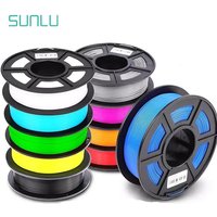 SUNLU PLA 1.75MM PLAPLUS 1KG Filament d'imprimante 3D organisé soigné sans nœuds Emballage sous vide biodégradable non toxique