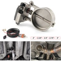 Vanne de contrôle d'échappement électrique en acier inoxydable, 2 "/2.25"/2.5 "/2.75"/3 ", peut être soudée, conception étanche