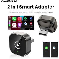 2025 NEW Wireless Carplay Adapter Android Auto 2in 1 Smart Dongle WIFI For iphone Android Phone For Volvo Benz Mg Kia Chery VW