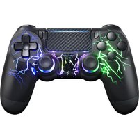 Wireless Controller BG-4 for PS4 with Touch Pad,Hall joystick,9 Lights&3.5MM Audio Jack,Wireless Controller for PS4/PS3/PS5