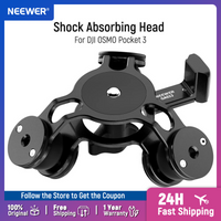 NEEWER Shock Absorbing Head Only for GA022 Hydraulic Arm, Gimbal Camera Car Mount Absorber Compatible with DJI OSMO Pocket 3