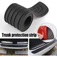 Car Rear Bumper Protector Bumper Protector Universal Black Anti Scratch Anti Slip Trunk Door Protector Suitable For Most Cars