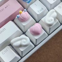 Mechanical Keyboard Directional Keycaps Cute Cat Claws Love Crowns Personalized Customization Replacement Addition Key Caps