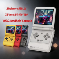 POWKIDDY Retro Flip V90S Portable Handheld Game Console 3.5-inch 640*480 IPS Screen A133Plus Vibration Function Children's Gifts image 4