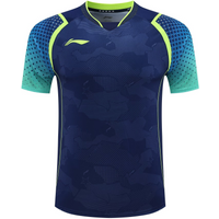 2025 New Table Tennis Sportswear Badminton Short-sleeved Tops Competition Suits T-shirts Breathable Sweat-absorbent Deodorant