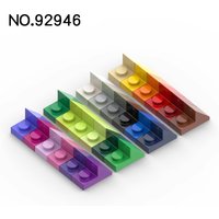 20pcsMOC Parts 92946 Slope 45° 2 x 1 with 2/3 Cutout Compatible Bricks DIY Assmble Building Blocks Particle Kid Brain Toy Gif
