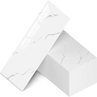 30x60cm Self-Adhesive Marble PET Floor Tiles Waterproof Peel Stick Wall Sticker Kitchen Bathroom Removable Home Dec