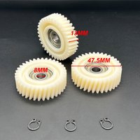 AliExpress NONE 47.5x13mm 35T Oblique Planetary Gear 35 Teeth Helical Gears 608z Bearings Electric Bike Nylon Gear E-bike Wheel Hubs Motor Parts